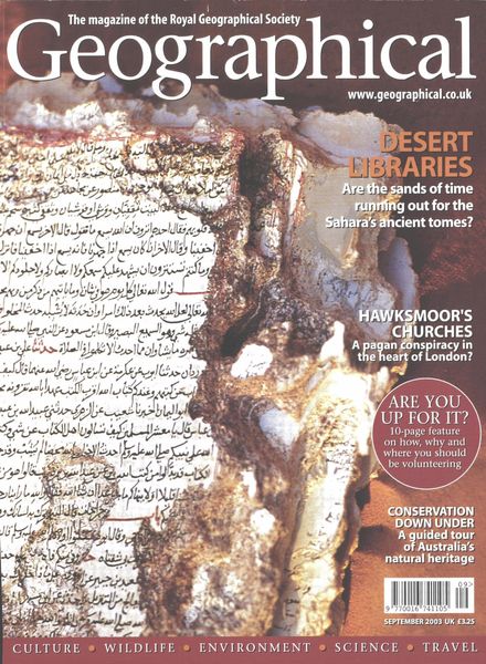 Geographical – September 2003