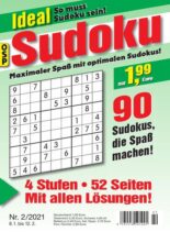 Ideal Sudoku – 8 Januar 2021
