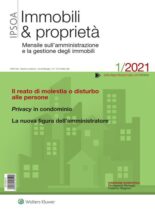 Immobili & proprieta – Gennaio 2021