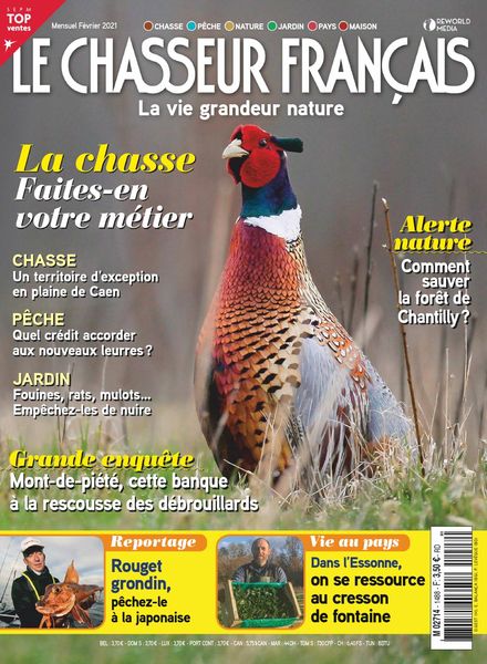 Le Chasseur Francais – fevrier 2021