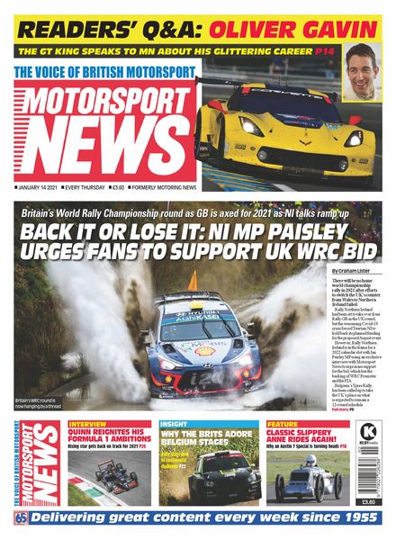 Motorsport News – January 14, 2021