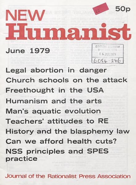 New Humanist – June 1979