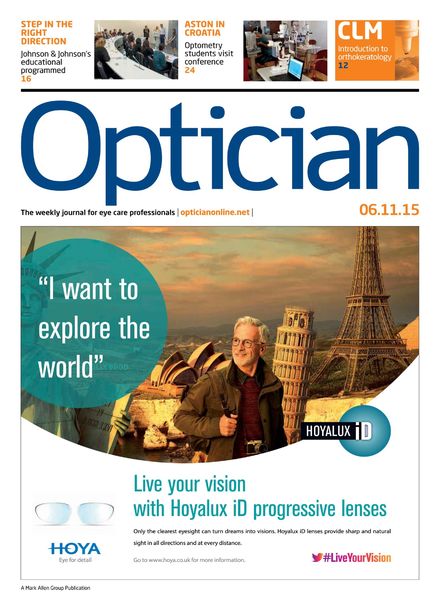 Optician – 6 November 2015
