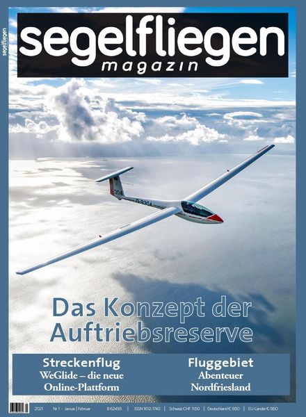 Segelfliegen – Januar-Februar 2021