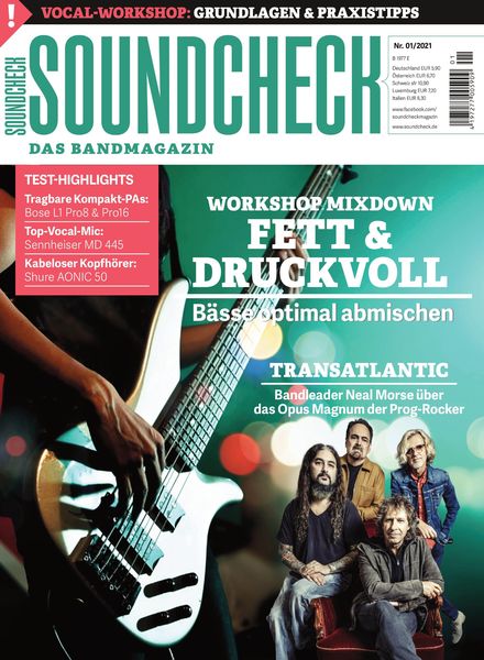 SOUNDCHECK – 25 Januar 2021