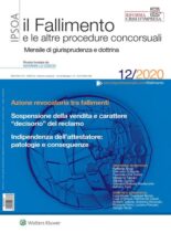 Il Fallimento – Dicembre 2020