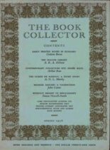 The Book Collector – Spring 1958