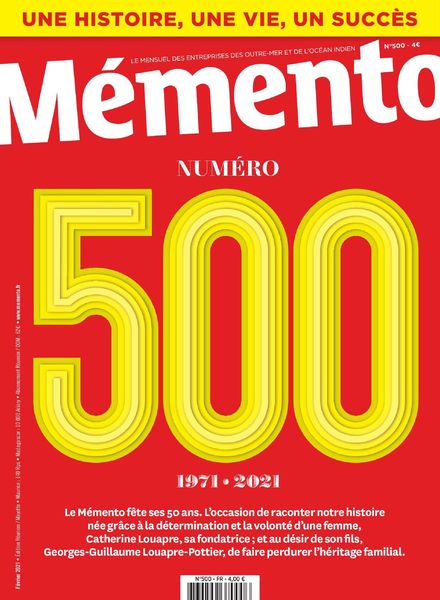 Memento – Fevrier 2021