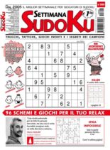 Settimana Sudoku – 08 febbraio 2021