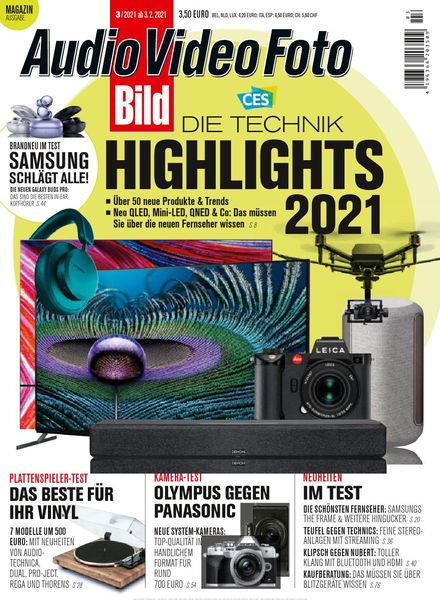 Audio Video Foto Bild – March 2021