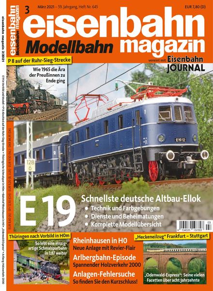 Eisenbahn Magazin – Marz 2021