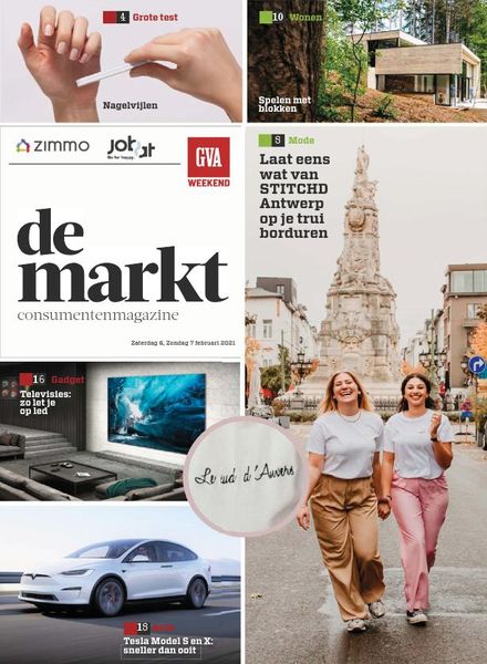 Gazet van Antwerpen De Markt – 06 februari 2021