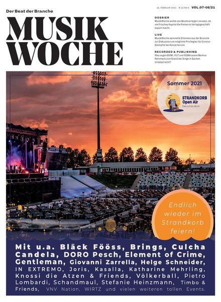 MusikWoche – 15 Februar 2021
