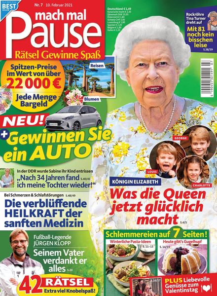 Mach mal Pause – 10 Februar 2021