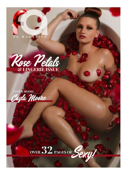 Fa Magazine – Rose Petals & Lingerie Issue 2019