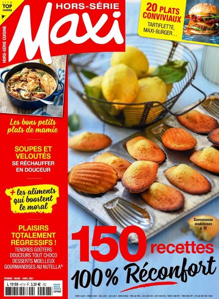 Maxi – Hors-Serie Cuisine – Fevrier-Avril 2021