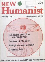 New Humanist – November 1975