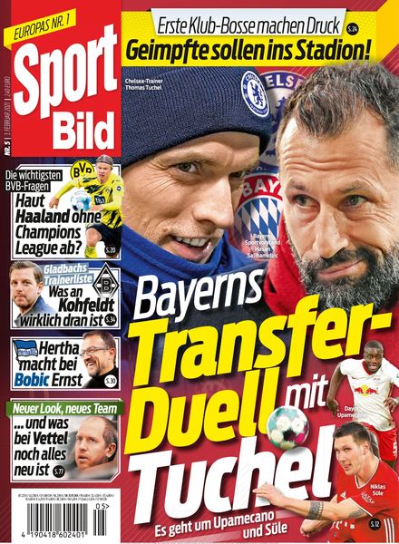 SPORT BILD – 03 Februar 2021