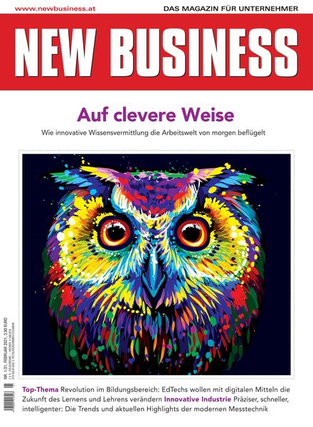 NEW BUSINESS – 09 Februar 2021