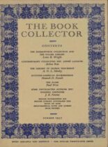 The Book Collector – Summer, 1957