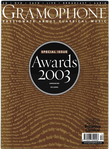Gramophone – Awards 2003