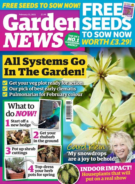Garden News – 09 February 2021