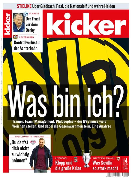Kicker – 15 Februar 2021