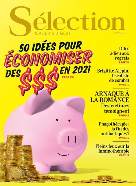 Selection du Reader’s Digest Canada – mars 2021