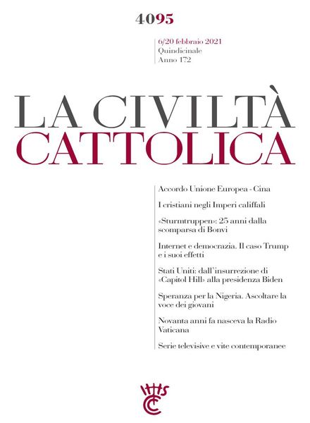 La Civilta Cattolica – 6 Febbraio 2021