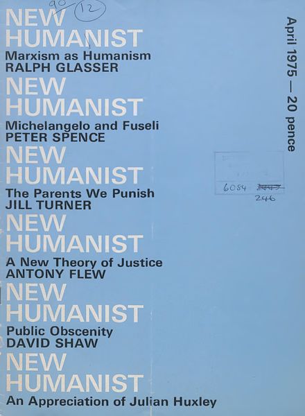 New Humanist – April 1975