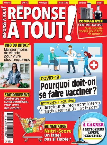 Reponse a tout ! – Mars 2021