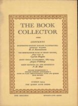 The Book Collector – Summer 1954