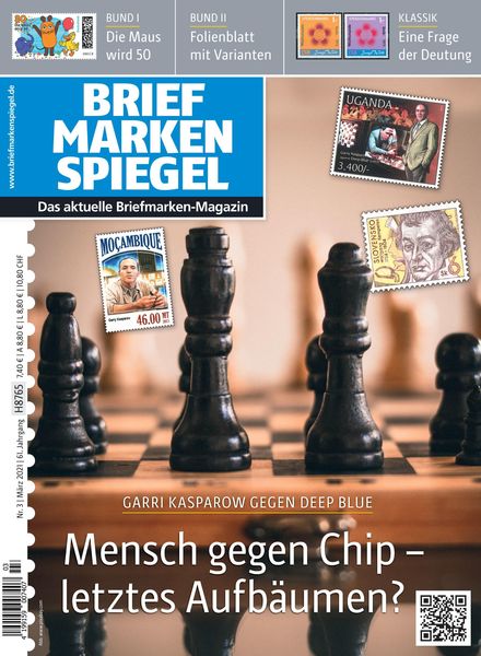 Briefmarken Spiegel – Marz 2021