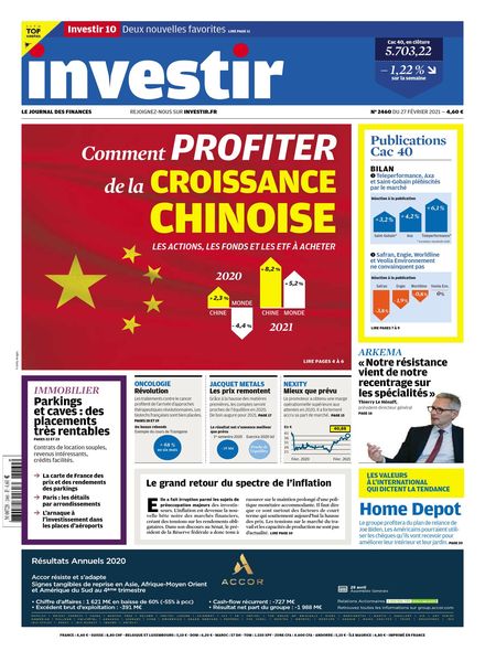Investir – 27 Fevrier 2021