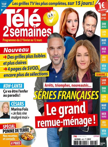 Tele 2 Semaines – 27 Fevrier 2021