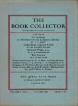 The Book Collector – Autumn, 1952