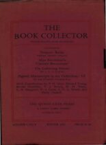 The Book Collector – Winter, 1952