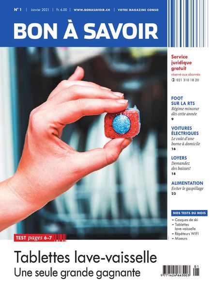 Bon a Savoir – Janvier 2021