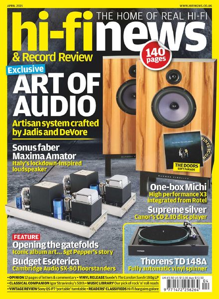 Hi-Fi News – April 2021