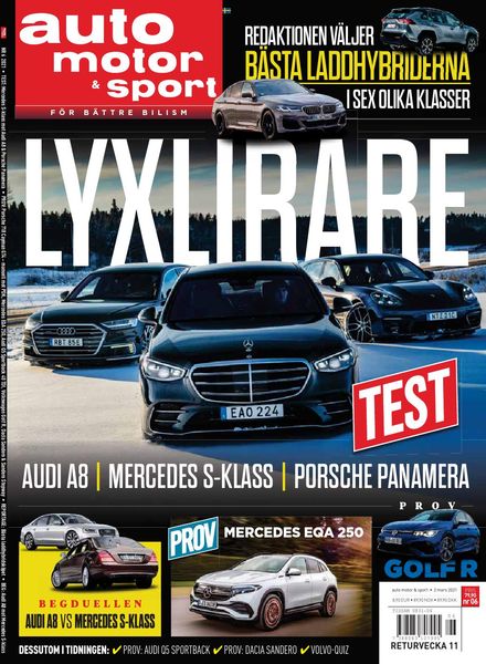 Auto Motor & Sport Sverige – 02 mars 2021
