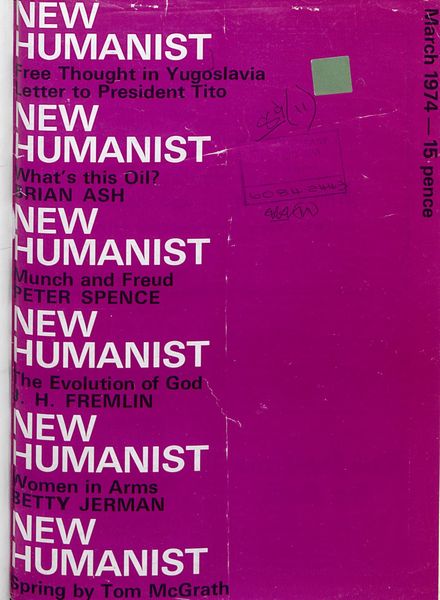 New Humanist – March 1974