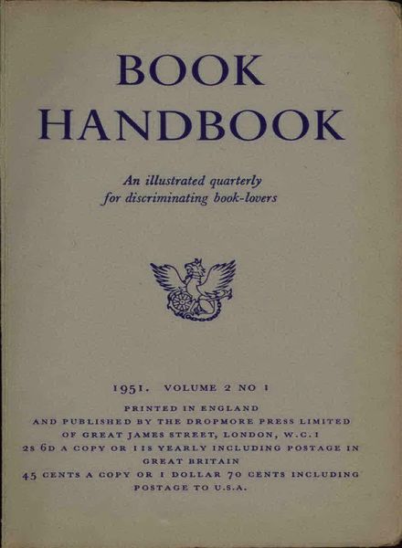 The Book Collector – March, 1951