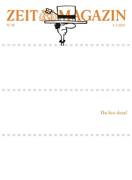Zeit Magazin – 04 Marz 2021
