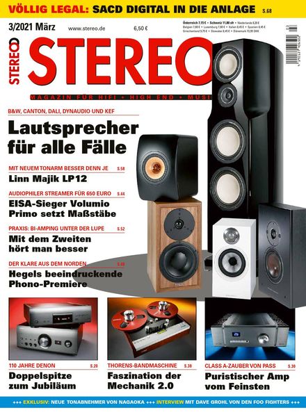 Stereo – Marz 2021