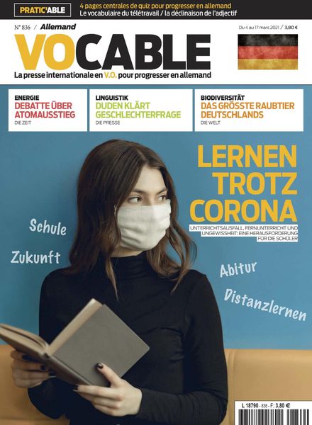 Vocable Allemand – 4 Mars 2021