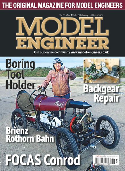 Model Engineer – Issue 4659 – 26 February 2021