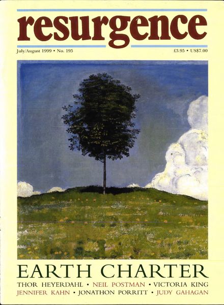 Resurgence & Ecologist – Resurgence, 195 – July-August 1999