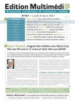 edition Multimedia – 8 Mars 2021