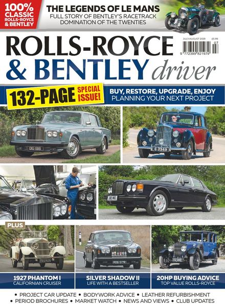 Rolls-Royce & Bentley Driver – Issue 12 – July-August 2019