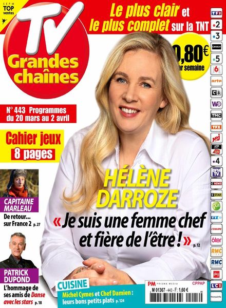 TV Grandes chaines – 13 Mars 2021